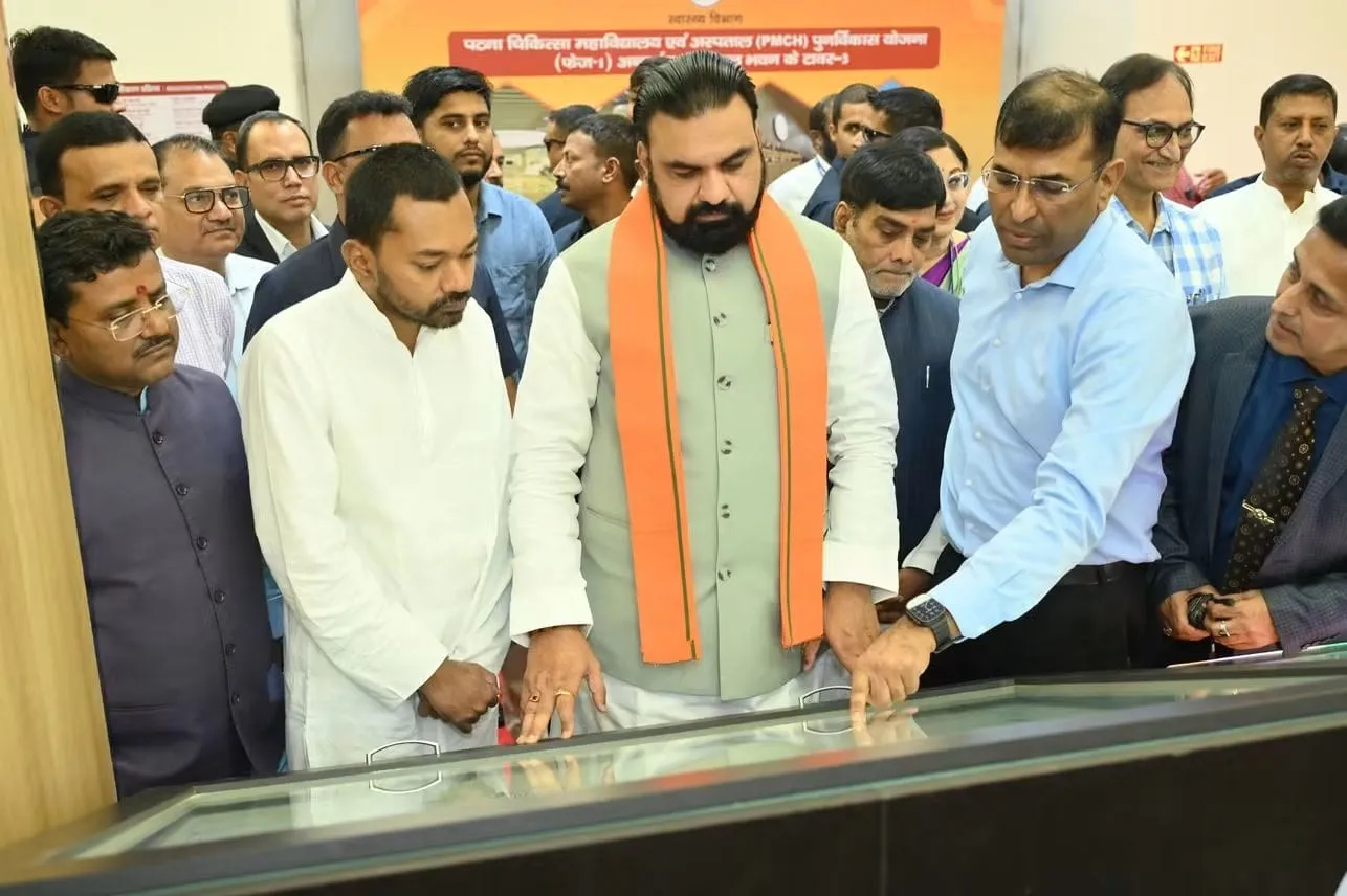 मुख्यमंत्री सम्राट चौधरी ने पीएमसीएच के नवनिर्मित टावर-3 का किया उद्घाटन, 536 बेड की सुविधा का हुआ विस्तार