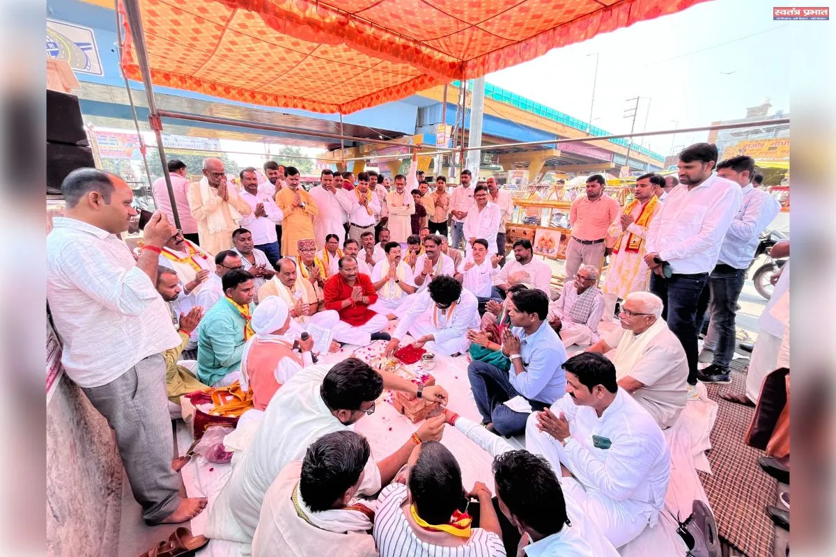 टूण्डला के सुभाष चौराहे पर स्थापित होगी लोकमाता अहिल्याबाई होलकर की प्रतिमा, भूमि पूजन संपन्न