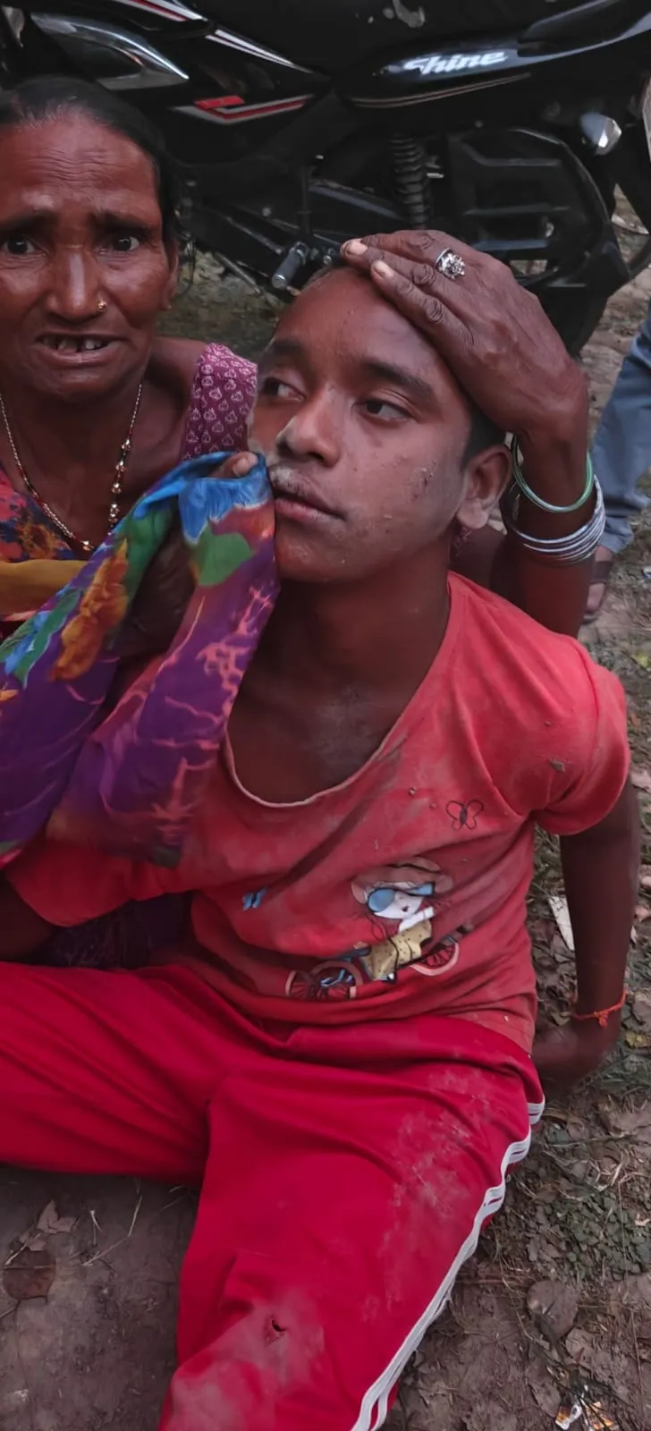 तेज रफ्तार कार की टक्कर से किशोर गंभीर घायल