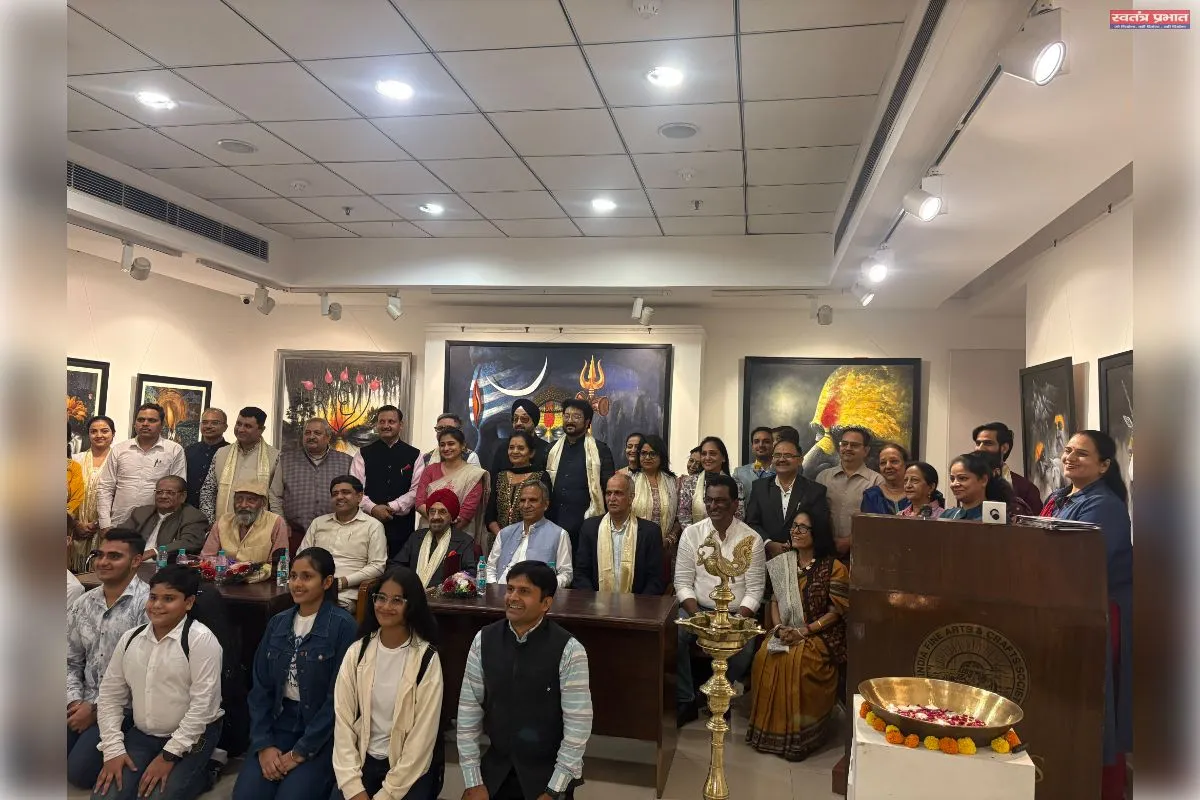 टू सिग्नेचर चित्रकला प्रदर्शनी का भव्य शुभारंभ