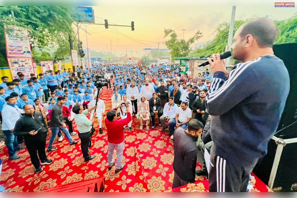 सरदार पटेल की जयंती पर तुगलकाबाद में आयोजित हुई एकता दौड़, युवाओं ने लिया बढ़-चढ़कर हिस्सा