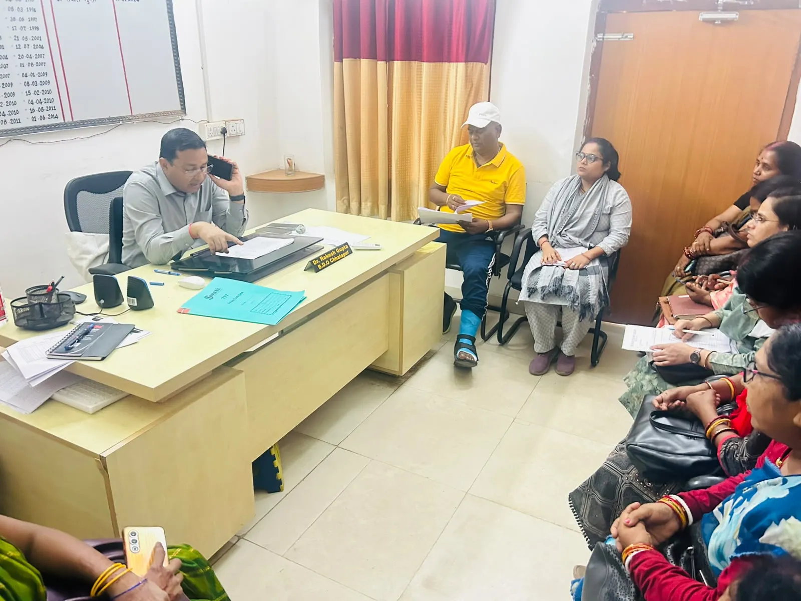 डीडीसी इंद्रवीर कुमार ने छातापुर में कायाकल्प योजनाओं का किया स्थलीय निरीक्षण, गुणवत्ता और समय सीमा पर दिया जोर