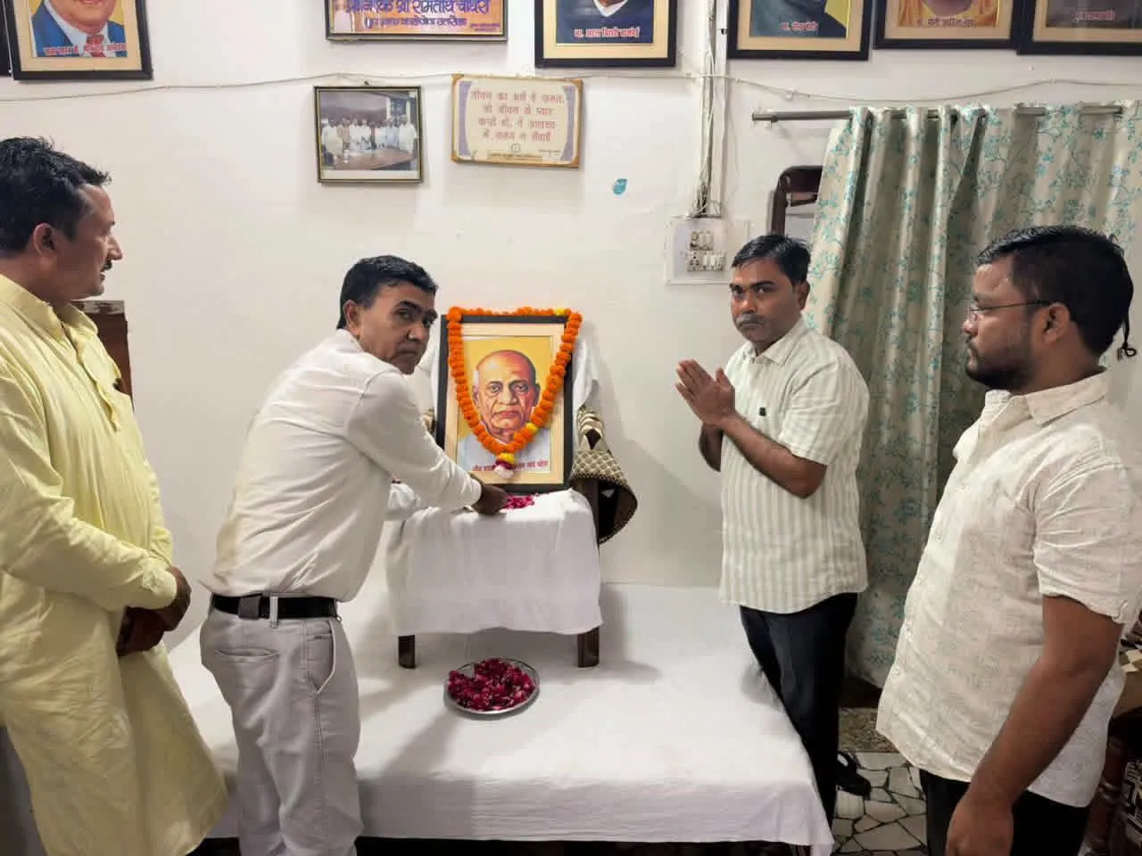 भाजपा ने मनाई सरदार पटेल की जयंती