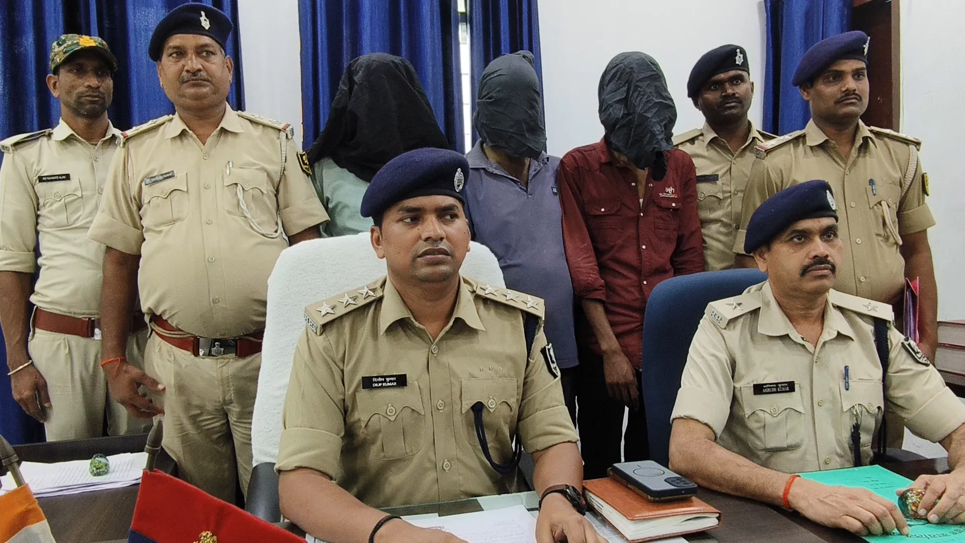 सुपौल पुलिस की बड़ी कार्रवाई: 65 किलो गांजा के साथ तीन तस्कर गिरफ्तार