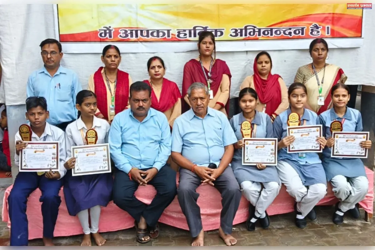 प्रांतीय संस्कृति महोत्सव में सरस्वती शिशु मंदिर टूण्डला का परचम