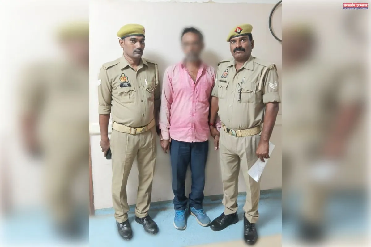 रॉबर्ट्सगंज पुलिस ने पॉक्सो एक्ट के वांछित अभियुक्त को दबोचा