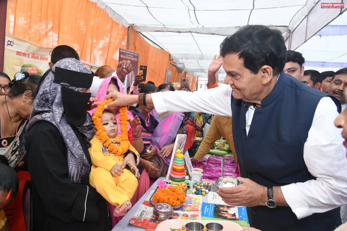 मऊ में 48 करोड़ की विकास योजनाओं की सौगात, मंत्री ए.के. शर्मा ने किया लोकार्पण-शिलान्यास