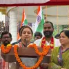 अंबेडकर नगर में गूंजा राष्ट्रभक्ति का स्वर, हजारों भाजपा कार्यकर्ताओं ने निकाली भव्य दिव्य तिरंगा यात्रा