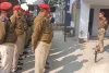 यातायात सुरक्षा को लेकर पुलिस चौकन्ना लगाएं गए पेड़ो पर रिफ्लेक्टर टेप 