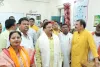 केंद्रिय विद्यालय चेरो में भाजपा ने विकास तीर्थ कार्यक्रम का किया आयोजन