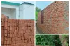 घटिया ईंटों से बन रहा है शिक्षा का मंदिर
