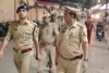 ओबरा में अपराधों पर अंकुश लगाने हेतु पुलिस का सघन अभियान