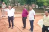 जिलाधिकारी ने कलेक्ट्रेट परिसर में निर्माणाधीन पार्क का किया औचक निरीक्षण,  सम्बन्धितों को दिये आवश्यक दिशा-निर्देश