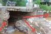 सोनभद्र के चोपन ब्लॉक में टूटा पुल बना मौत का घर ,योगी सरकार के भ्रष्टाचार मुक्त दावों पर खड़ा हुआ गंभीर सवाल