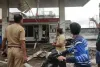 ओबरा में सुभाष पेट्रोल पंप का छत गिरा, बड़ा हादसा टला