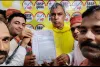 पंचायती राज मंत्री को एसबीएम कर्मियों ने सौंपा पत्रक