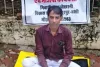ग्राम प्रधान के भ्रष्टाचार के खिलाफ सुरेश श्रीवास्तव ने शुरू किया आमरण अनशन 
