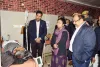 मुरादनगर सड़क हादसा : जिला अस्पताल तत्काल पहुंचे डीएम-एसपी