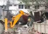 अवैध कब्जे पर चला प्रशासन का बुलडोजर महिला अस्पताल की बाउंड्रीवाल कराई गई मुक्त 