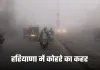 Haryana Weather: हरियाणा में कोहरे का कहर, IMD ने पहली बार जारी किया रेड अलर्ट
