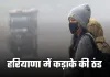 Haryana Weather: हरियाणा में कड़ाके की ठंड, 13 जिलों में कोहरे का ऑरेंज अलर्ट