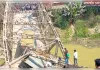 श्रीभूमि जिले के आनिपुर पूर्त सड़क का आरसीसी पुल टूटने से चार घायल! 