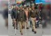 पुलिस ने निकाला पैदल मार्च,दिलाया सुरक्षा का भरोसा