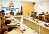 पुलिस महानिरीक्षक मीरजापुर ने किया पुलिस लाइन चुर्क में उच्च स्तरीय समीक्षा बैठक, दिये संबंधितों को सख्त निर्देश