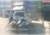 डंपर से भिड़ी पिकअप, चालक समेत चाचा-भतीजे की दर्दनाक मौत
