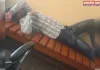 सीएमओ का  दफ्तर बना  ‘आराम घर ' कुर्सी पर सोते कर्मचारी