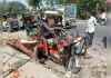 तेज रफ्तार डंपर की टक्कर से ई-रिक्शा चालक की मौत