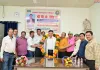 इफको फूलपुर में इकाई प्रमुख का प्रोन्नति होने पर अधिकारी संघ द्वारा  सम्मान समारोह