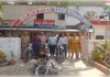 चोरी के 04 अभियुक्त गिरफ्तार, 03 बाइक व कटी हुई मोटरसाइकिल के पुर्जे बरामद