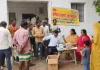 श्रमिक आरोग्य मेला में 56 श्रमिको का स्वास्थ्य परीक्षण