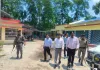 छातापुर प्रखंड कार्यालय का डीएम ने किया निरीक्षण