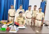 मंदिर चोरी कांड का खुलासा, तीन आरोपी गिरफ्तार, लाखों के सामान बरामद