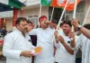 बंगाल में हुई भाजपा की प्रचंड बहुमत जीत पर बेतिया में दिखा जश्न का माहौल, 