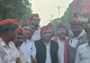 सैनिक प्रकोष्ठ से मिले सपा प्रमुख अखिलेश यादव,। संगठन मजबूती पर दी जिम्मेदारी