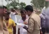 दर्दनाक सड़क हादसा: में  चार पहिया वाहन ने बाइक सवारों को मारी टक्कर, चार घायल