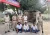 रेलवे संपत्ति चोरी मामले में तीन आरोपी गिरफ्तार