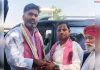 दुबार चौकी के सामने ओवरलोड बालू वाहनों से वसूली का वीडियो वायरल