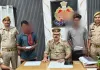 अनपरा पुलिस ने मंदिर में चोरी करने वाले 02 शातिर चोर को किया गिरफ्तार , भेजा न्यायालय