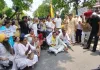पंजाबियों के अपमान के खिलाफ आम आदमी पार्टी का जोरदार प्रदर्शन