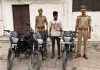 जारी अभियान में बर्रा पुलिस के शिकंजे में फंसा शातिर वाहन चोर, तीन वाहन भी बरामद 