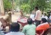 थाना दिवस में एक शिकायत दर्ज,निस्तारित