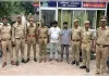 मानसरोवर चौराहे पर फायरिंग करने वाले दो आरोपी गिरफ्तार, अवैध तमंचा व कारतूस बरामद।