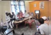 भाजपा कार्यकर्ताओं ने प्रधानमंत्री मोदी का ‘मन की बात’ कार्यक्रम मे हिस्सा लिए।