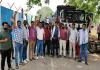 ओवरलोड परिवहन पर एनटीपीसी की सख्ती, वाहन मालिकों का धरना शुरू