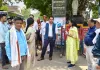 शाहगंज बाजार में जलभराव की समस्या के स्थायी समाधान हेतु जिलाधिकारी ने किया स्थलीय निरीक्षण