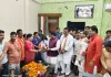  जिला उपाध्यक्ष के आवास पहुंचे राष्ट्रीय प्रवक्ता शाहनवाज हुसैन, उमाशंकर शर्मा का जाना हालचाल।